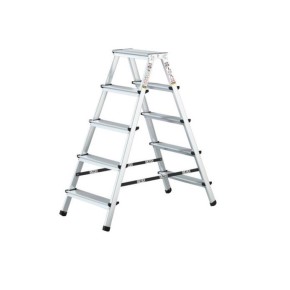 Лестница алюминиевая Detex двухсторонняя DLS-2s5-std80