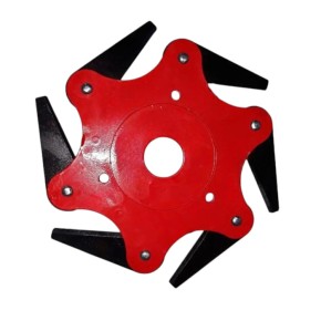Нож для мотокосы X-Treme 255х25.4 мм 6Т лепестковый