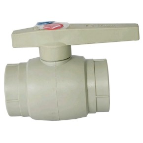 Кран шаровый Tebo PPR Ø32 серый