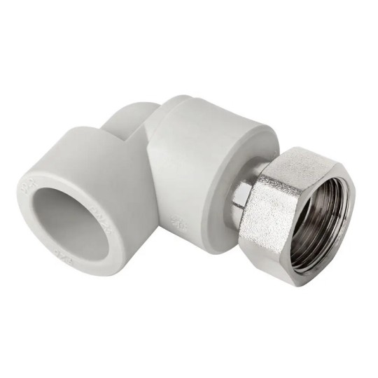 Колено с металлической вставкой ITAL PP-r 20 мм 1/2" 90° {210/35} (1003109)