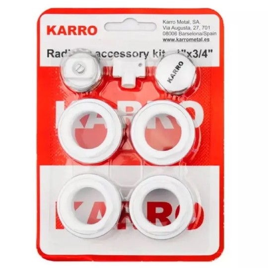 Монтажний комплект KARRO 3/4*1" для радіаторів