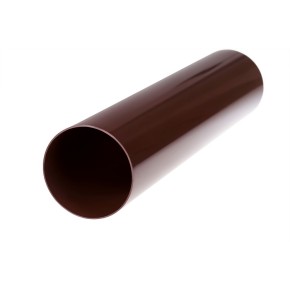 Труба водосточная Profil 75/90 коричневая 3м