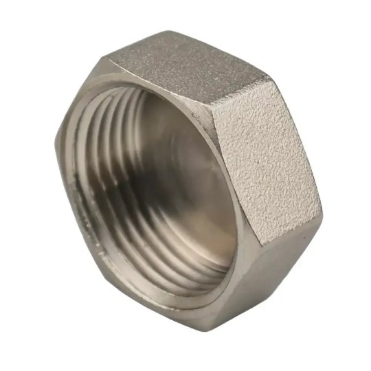 Заглушка Karro 1/2" под пломбу никелированная.