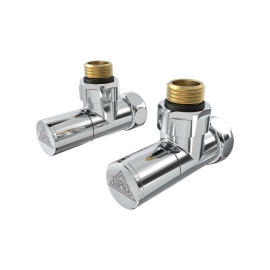 Кран кутовий Laris 1/2"x3/4" 2 штуки (LX-8202)