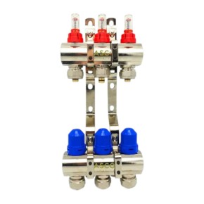Колекторна група Asco 1"х3/4" 3 виходи 16х2 (ASMG-09.08-003)