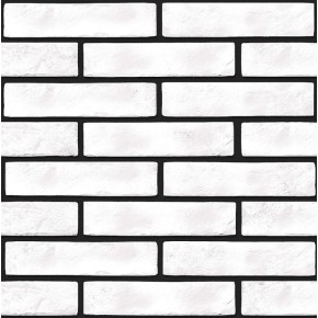 Клинкерная плитка BrickStyle Fino 250х60 мм Белый (6F0020) (0.69 м2)
