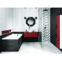 Плитка для стін Cersanit Odri Black 200х600 мм (178002) (1.08 м2)
