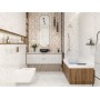 Плитка для стен Golden Tile Alta 300х600 мм білий (AT0051) (1.44 м2)