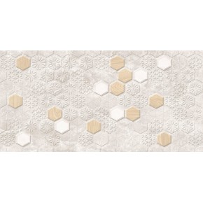 Плитка для стін ZEN 300х600 hexagon бежевий (ZN1061) (1,44 м2) (46,08)