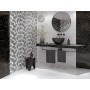 Плитка для стін Golden Tile Nero E Bianco Tropic 300х600 мм чорний (NBС161) (1.44 м2)