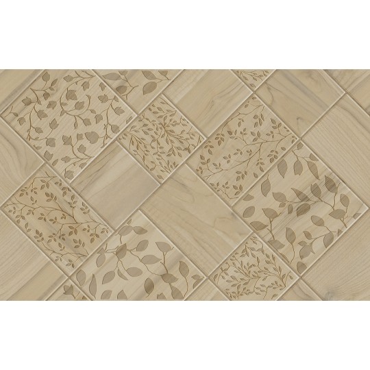 Плитка для стен Golden Tile Honey Wood 250х400 Patchwork бежевый (HW1151) (1,6 м2) (86,4)