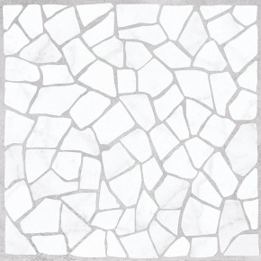 Плитка для пола Golden Tile Mosaic 300х300 мм Белый Матовая Сортовая (8F0733) (1,35 м2) 15 штук