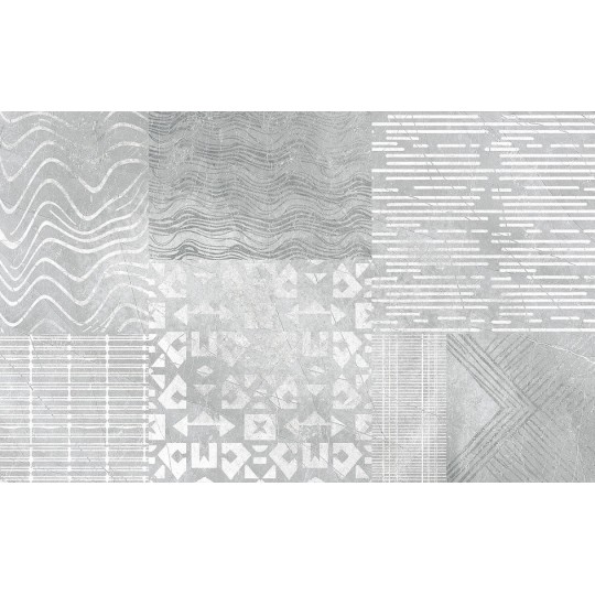 Плитка для стен Golden Tile Stone Story Patchwork 250х400 мм серый (SY2151) (1.6 м2)