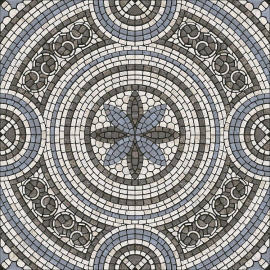 Плитка для підлоги Golden Tile Jazz 400х400 мм блакитний (JA3830) (1.12 м2)