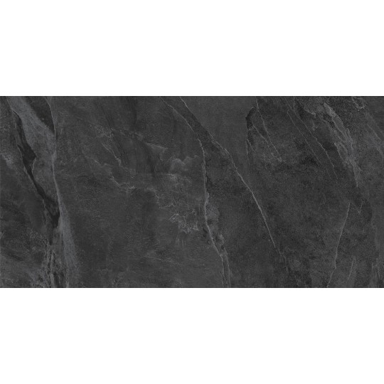 Плитка для підлоги Terragres Dark Rock 1200х600 мм чорний (DRС980) (1.44 м2)