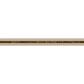 Бордюр узкий ЭМПЕРАДОР коричневый вертикальный 50х4,5 031