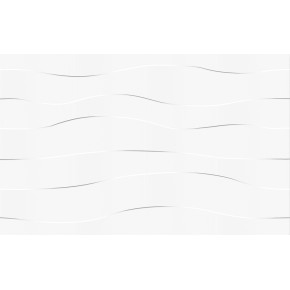 Плитка для стен Golden Tile White Wave 250х400 мм белый (000241)