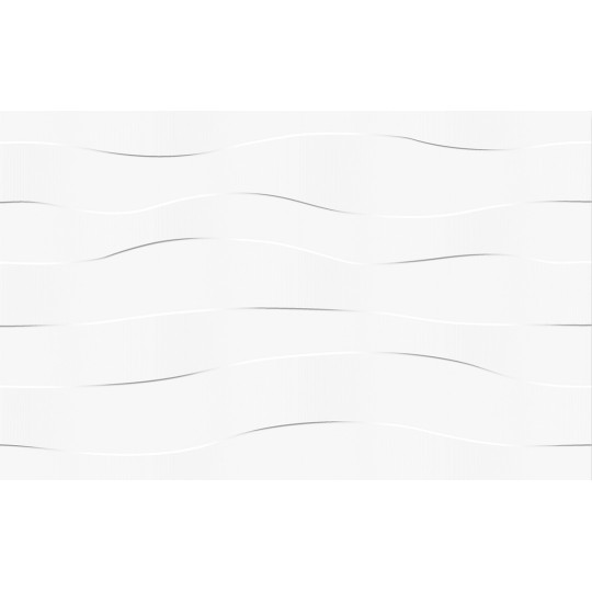 Плитка для стен Golden Tile White Wave 250х400 мм белый (000241)