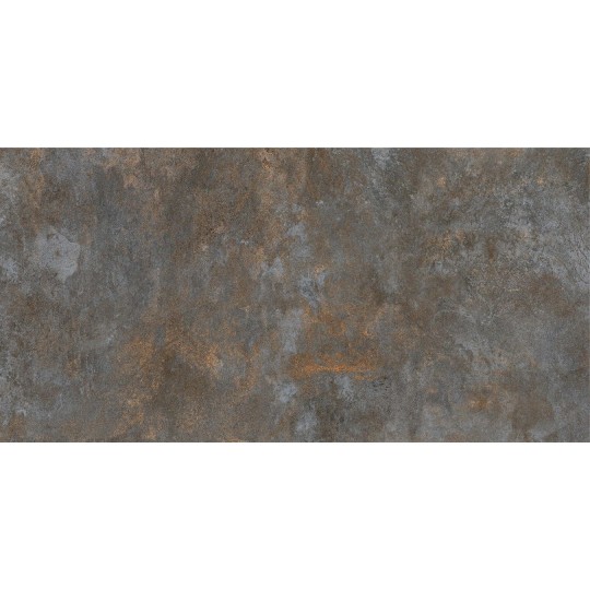 Напольная плитка Terragres Metallica 1200х600 мм серая глянец (782990) (1.44 м2)