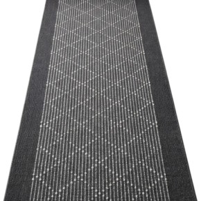Дорожка ковровая Boulevard Gel 9229 черный 0.8 м
