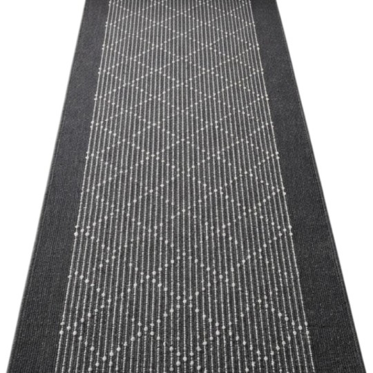 Доріжка килимова Boulevard Gel 9229 чорний 0.8 м