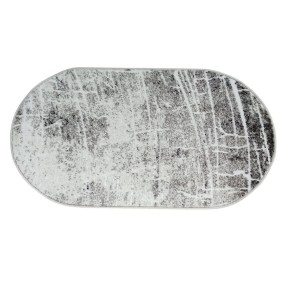 Ковер Viktoria 0.8х1.5 м Z 121 Grey Овал (90056261)