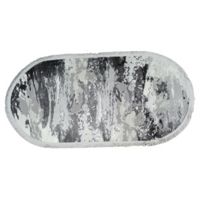 Ковер Lima 0.8х1.5 м Z 38112A L.Grey/Grey овал (02744444)