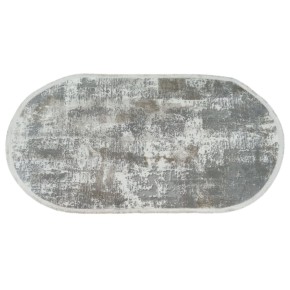 Ковер Galya 0.8х1.5 м Z 4056C Grey овал (02588016)