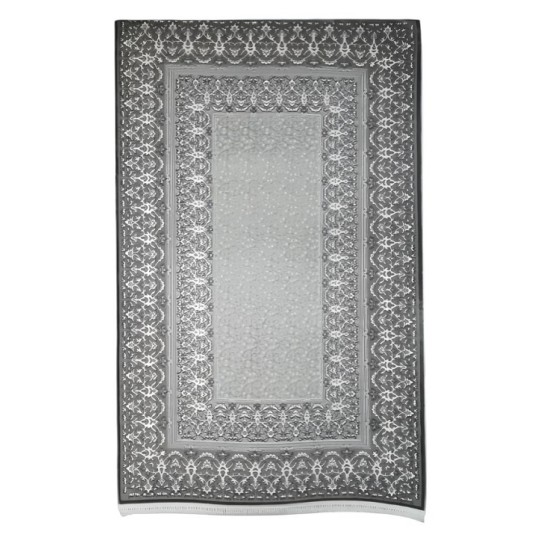 Ковер Magnolia 0.8x1.5 м 09691A Dark Grey Shirink/Dark Grey