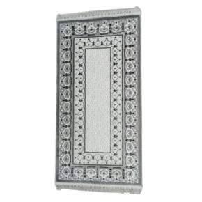 Ковер Magnolia 0.8x1.5 м 09691A Light Grey Shirink/Light Grey