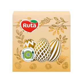 Серветки Ruta Писанки модерн Мікс 33х33 см 20 штук