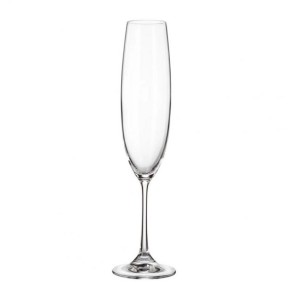 Набор бокалов для шампанского Bohemia Milvus Barbara 250мл 6штук (1SD22/00000/250)