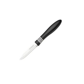Ніж для овочів TRAMONTINA COR & COR 76 мм чорна ручка 23461/103