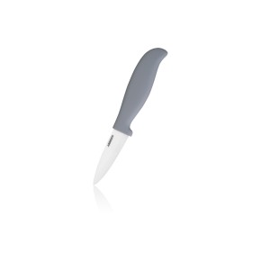 Нож керамический для овощей Ardesto Fresh 7.5 см, серый, керамика/пластик(AR2118CG)