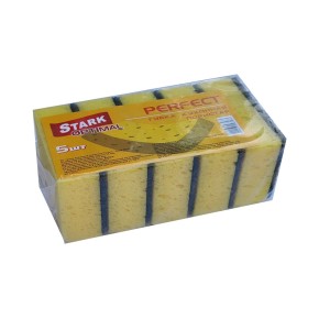 Губка STARK Optimal сырная 5шт (98х68х35) STARK