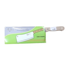 Нож топорик с деревянной ручкой большой (SD335)