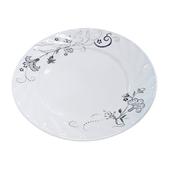 Тарелка мелкая Santaremo Black Lily 20 см (7293)