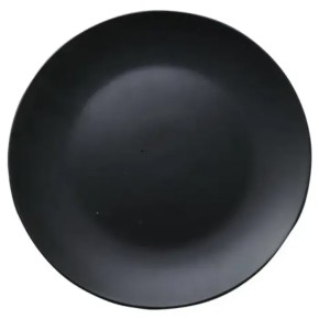 Тарілка десертна чорна 20см (4190-09)