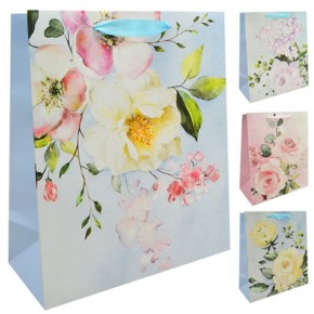 Пакет подарочный бумажный S "Spring flower" 25*19*10см ST01600-S (720)