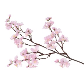 Декоративная ветвь Сакуры 76см, цвет - розовый (709-520)