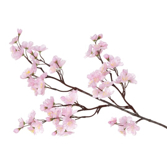 Декоративна гілка Сакури 76см, колір - рожевий (709-520)