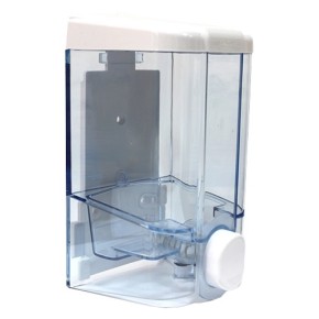 Дозатор для жидкого настенный мыла 1л прозрачный S4T