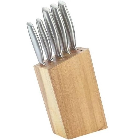 Набор ножей METAL BLOCK PEPPER 6 предметов (PR-4104)