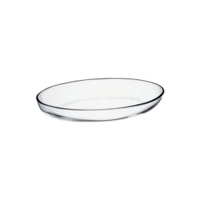 Блюдо стеклянное Инвитейшн овал d-33*25 см (под.уп) (10336)