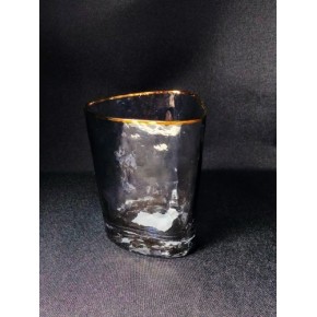 Склянка SNT Black sea із золотим обідком 260 мл 6699-7