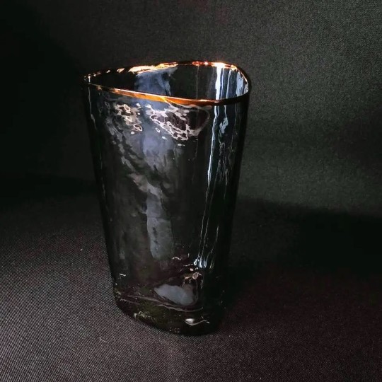 Склянка SNT Black sea із золотим обідком 360 мл 6699-8