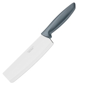 Нож поварский широкий Tramontina Plenus серый 178 мм (23444/167)