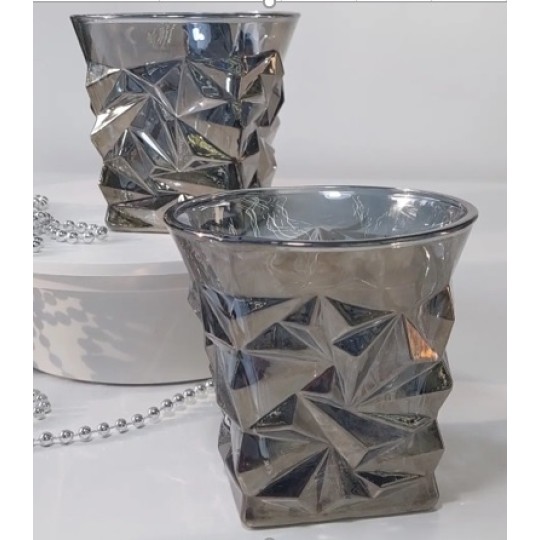 Набiр склянок для віски Olenc Фрості графіт 6 штук 270 мл (102-320)