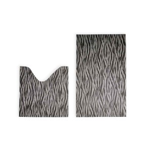 Набор ковриков для ванных комнат Dariana 80х48/48х48 см ASSORTI серый
