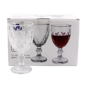 Набор бокалов для вина Interos 230 мл 6 штук BMR-00816DL